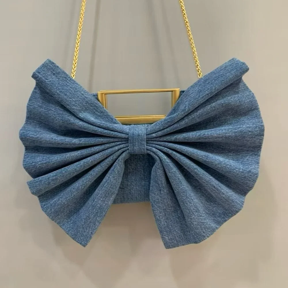 Alice Olivia RAVEN BOW BAG Sold Out - Picture 11 of 12